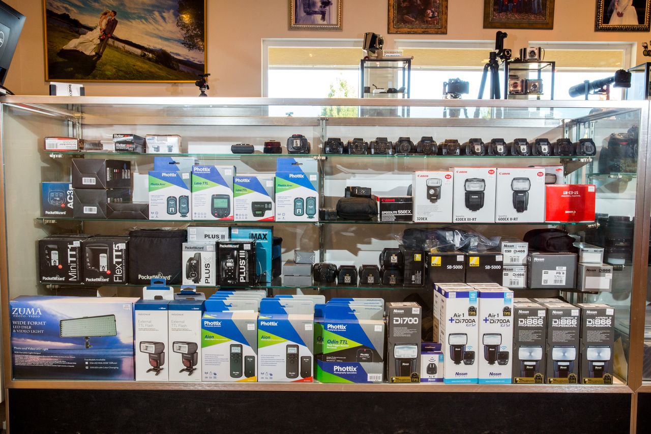 store camera equipment